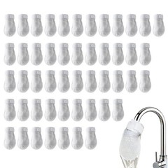 100PCS Cotton Filter Bag For Faucet, DIY Faucet Filter Cotton Bags Water Filters