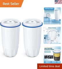 Upgraded Water Filter Replacement for Zero Pitcher and Dispenser ZR-001 ZR-00…
