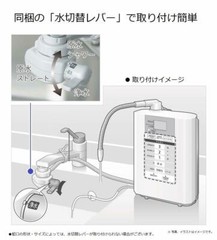 Panasonic Alkaline Ionized Water Conditioner Pearl White TK-AS30-W AC100V