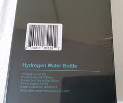 Wholevibe Wellness HydroPod Hydrogen Water Bottle