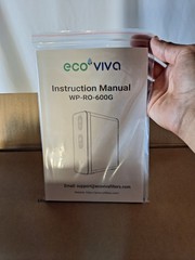 Reverse Osmosis Water Filter System 600 GPD 8-Stage Under Sink RO