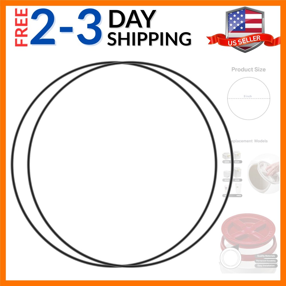 Replacement Compatible with Gamma2 Vittles Vault 9″ Lids, Pet Food 5 Gallon B…