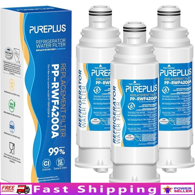 Samsung Water Filter Multi-Layer Filtration NSF Certified Reduces Chlorine Odor