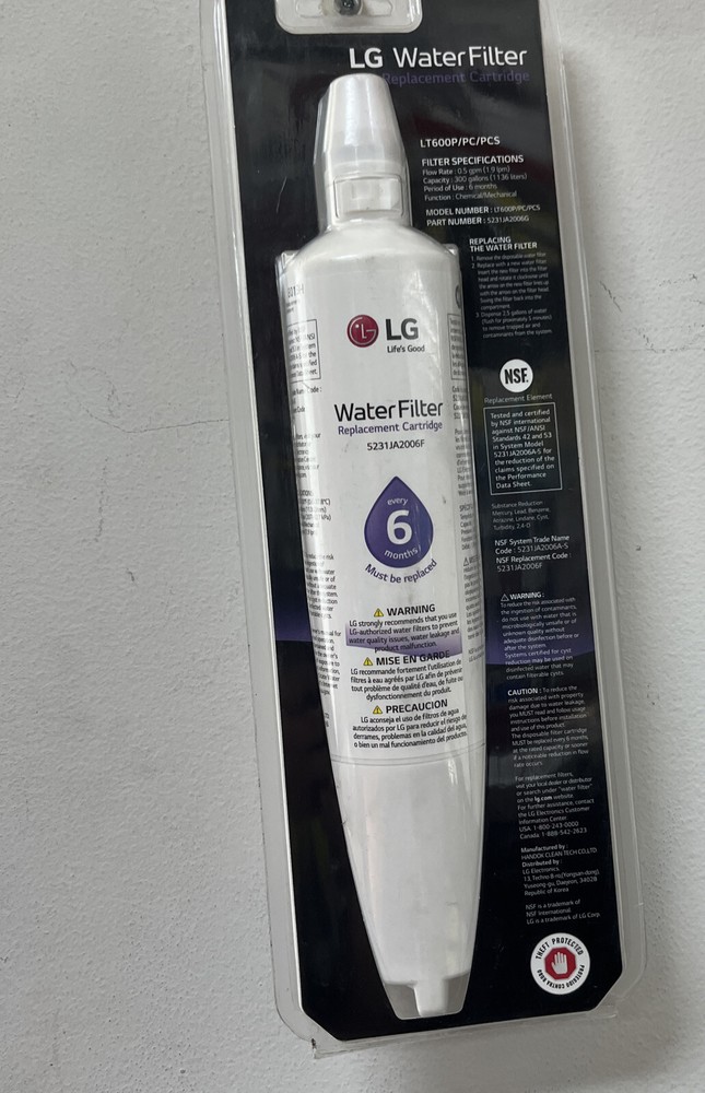 LG LT600PC® – Premium Refrigerator Water Filter for LG LT6000P – 6 Month / 300 G