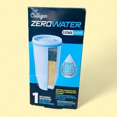 Culligan ZeroWater 1 Replacement Water Filter 5-Stage Advanced Filtration NEW