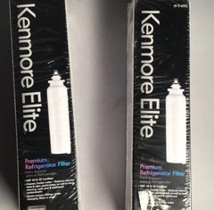 Kenmore Elite 9980 469980 Refrigerator Water Treatment Filter 2 Pack White