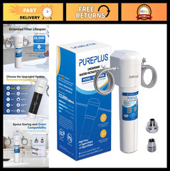 Under Sink Water Filter System – 22000 Gallons, 99.99% Chlorine Reduction, NSF C