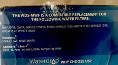 Waterdrop 3 pack Advanced WDS-MWF Water Filter Replacement