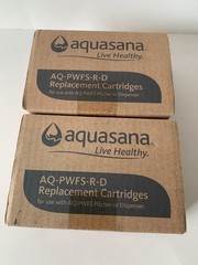 Lot of 2 Aquasana AQ-PWFS-R-D Replacement Cartridges