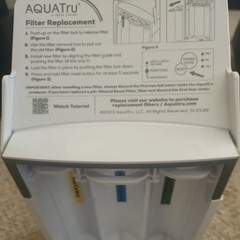 Base Only – AquaTru Carafe Countertop Glass Water Purifier – Model AT100