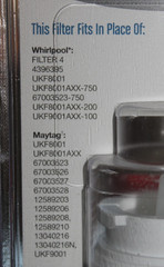 SafeWater SW-M2 Cartridge Whirlpool Filter 4, 6 month also fits Maytag models