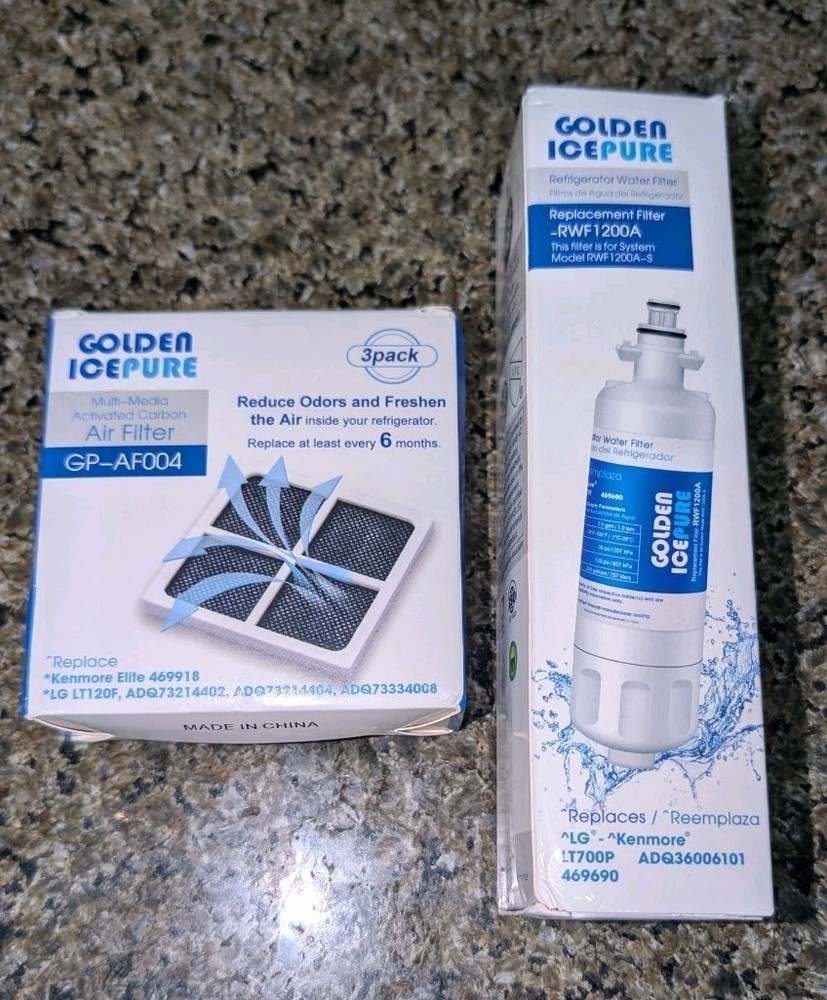 IcePure RWF1200A & GP-AF004 Water Filter & Air Filter