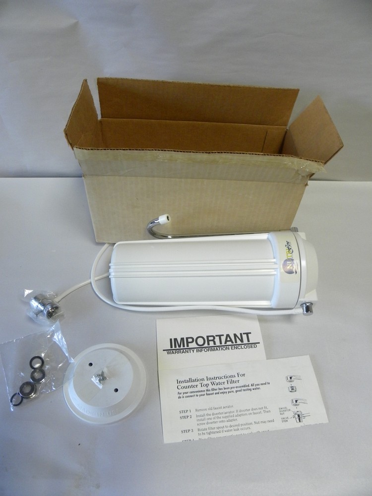 UNUSED Nutri Flow Counter Top Water Filtration Filter Purifier System (A15)