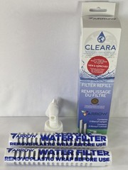 Arrow Home Cleara Water Filter System 2 Filters 1 Spigot H2O Refill New 76950