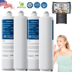 4PACK Refrigerator Replace Water Filter For 12033030 11025825 12028325 WFC100MF