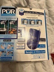 PUR Filter Water Filtration System Faucet Mount Chrome Finish New
