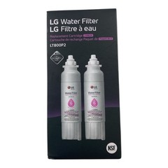 Genuine LG LT800P2 Refrigerator Water Filter Cartridge 2 Pack ADQ3600121