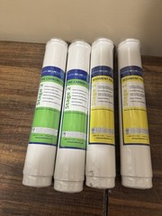Pure Blue H2O 3-Stage 1:1 Reverse Osmosis Filter 2-Pack Stage 1 & 2 SEALED NEW