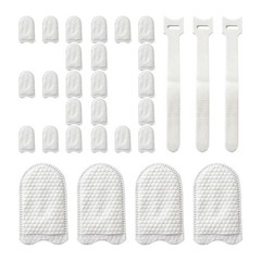 30-100x Mesh Faucet Filter Cotton Bag,Universal Anti-Splash Water Filter Kitchen