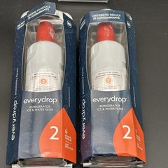 New Lot of 2 Filter 2 Refrigerator Water Filters