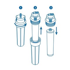 Genuine 3-Stage Claryum Replacement Filters – Removes 99% of Contaminants
