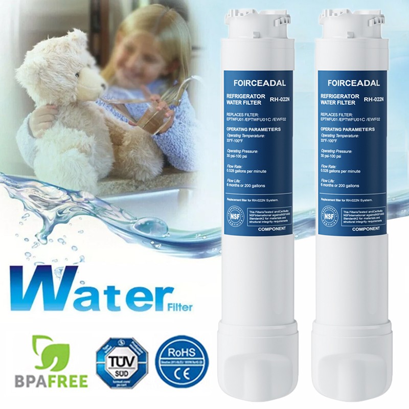 6-2 Pieces for Frigidaire EPTWFU01 PureSource Ultra II Refrigerator Water Filter