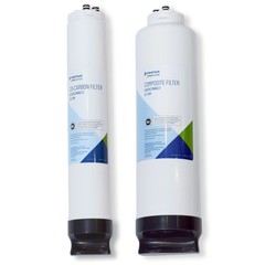 Pentair QuickConnect Composite & Carbon Filter Twin Pack, Includes CB-12M Car…
