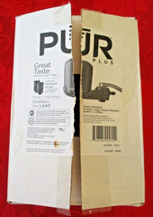 New, PUR PLUS Vertical Faucet Mount Water Filtration System FM2500V w/ 2 Filters