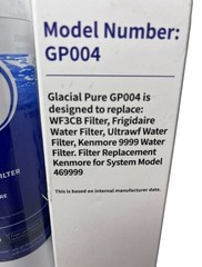 Glacial Pure Refrigerator Replacement Water Filter GP004