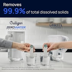 with ZeroWater Technology 8-Cup Water Filter Pitcher – Includes 5-Stage Advan…