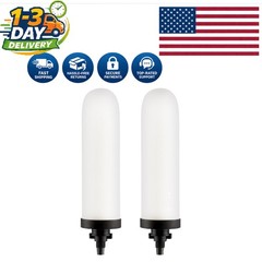 2X Ceramic Filters for Big Berkey – Removes Bacteria & Retains Minerals