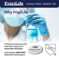 Refrigerator Water Filter Compatible with Frigidaire EPTWFU01, EWF02, 3PACK