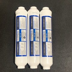 3 Pack – Hydronix ICF-10 Inline Coconut filter Reverse Osmosis New One Unsealed