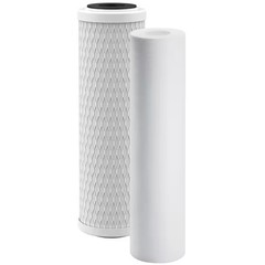 Pentair Undersink Carbon and Polyspun Replacement Water Filter Cartridge 2-Pack