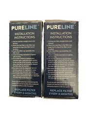 Refrigerator Water Filter Pureline PL-1000 Frigidaire. Replaces WF1CB 2 Each New