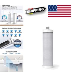 Under Sink Water Filter 8000 Gallons Removes Chlorine Fluoride and Scale