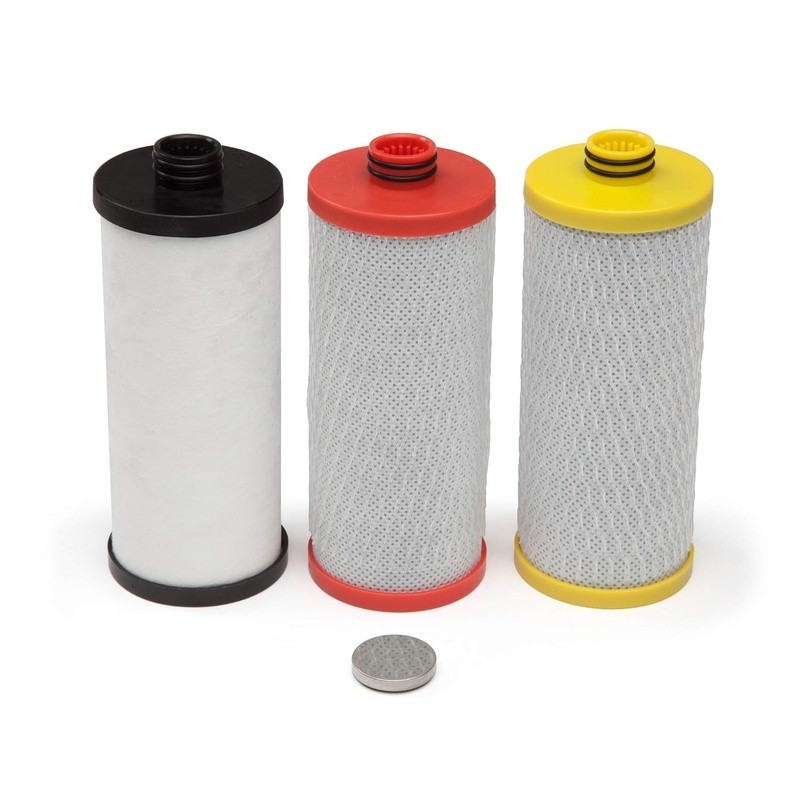 Under Sink Water Filter Replacement Pack 99% Contaminant Removal Easy Install US