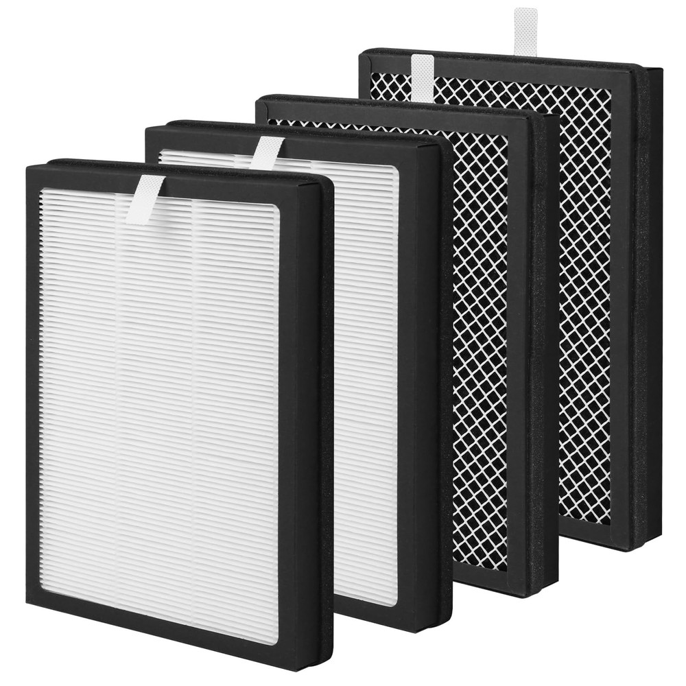 4-Pack CAP-500 Replacement Filter for Cuisinart CAP-500FPK Purifier 3-in-1