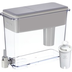 Extra Large Ultramax 27 Cup Grey Filtered Water Dispenser with 1 Standard Filter
