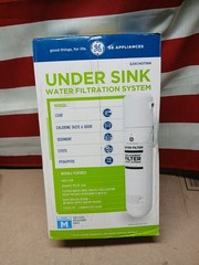 GE Under Sink Single Stage High Flow Water Filtration System GXK140TNN