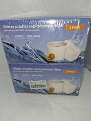 4-Filter Replacement For Nispira Epic Nano Water Pitcher 150 Gallons NSF New