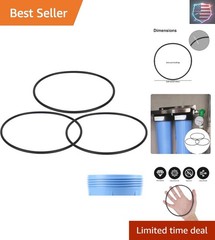 3pcs 151122 Water Filter O-Ring Replacement, Nitrile Rubber O-Ring Compatible…