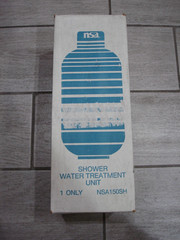 NSA 150SH Bacteriostatic Shower Head Filter | Brand New in Box | Made in the USA