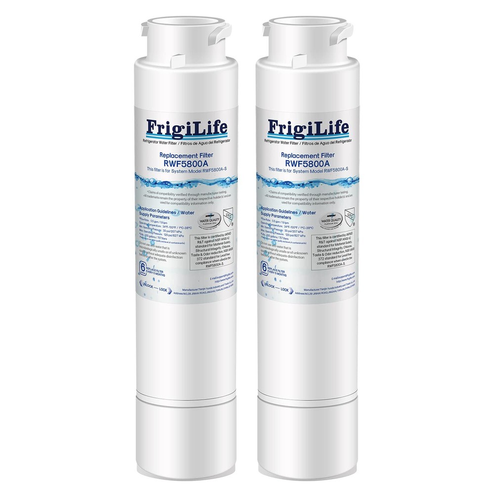 Refrigerator Water Filter Compatible with Frigidaire EPTWFU01, EWF02, 2PACK