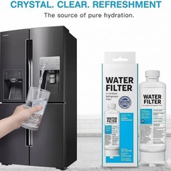 2 Pack Water Filter Replacement DA97-17376B For Samsung Refrigerator System