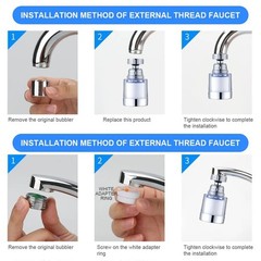 Faucet Water Filter Tap Filtration Kitchen Bathroom Sink Mount Purifier System
