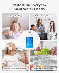 DA97 17376B Refrigerator Water Filter HAF QIN EXP DA97 08006C RF28R7201SR 3 Pack