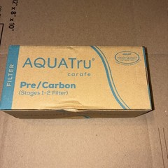 AquaTru Carafe AT100 2 Stage Pre/Carbon Filter – Genuine Filter Sealed In Box
