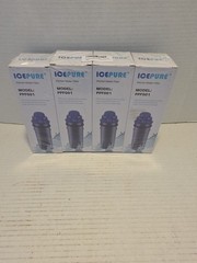 Icepure Pitcher Water Filter Model PPF001-SET OF 4 Filters -Sealed