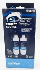 Project Source LT1000P Refrigerator Water Filter 2 Pack Fits LG Twist-In USA